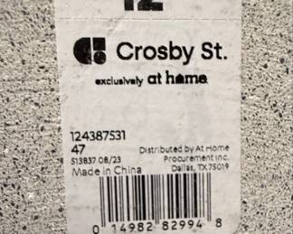 Crosby St. Speckled Stone Style Bathroom Accessory Set