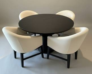 Holzern Furniture Curved Dining Set
