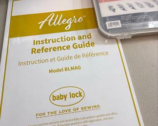 Baby Lock Allegro BLMAG Sewing and Quilting Machine