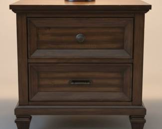 Modern Wood 9-Drawer Dresser and Nightstand Set