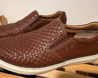 Johnston & Murphy McGuffey Woven Slip-On Shoes