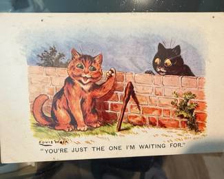 Louis Wain Framed Postcards