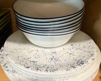 Corelle Indigo Speckle Style Dinnerware