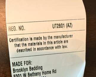 Brooklyn Bedding Polyurethane Foam Mattress Topper (Set of 2, New)