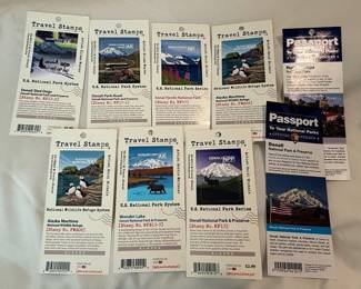 Travel Stamps Alaska National Park Collection