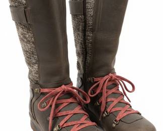 Merrell Eventyr Peak Waterproof Tall Knit and Leather Boots