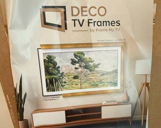 Samsung The Frame TV with Deco TV Frames Premiere Collection Bezel