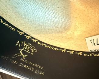 Atwood Hereford 15X Low Crown Cowboy Hat