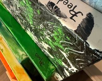 Abstract Style Canvas Paintings by Reed