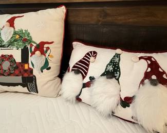 Kimberbell "Luck O' the Gnome" Bench Pillow and Gnome Accent Pillows