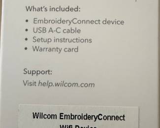 Wilcom EmbroideryConnect WiFi Device