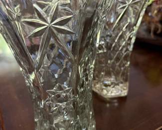 Matching pair of pretty vases