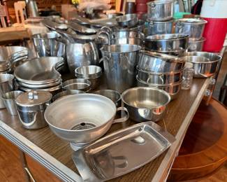 LOADS of stainless steel for your kitchen/mud kitchen/camping trip