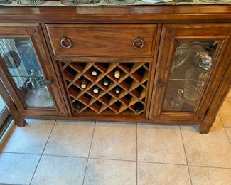 CREDENZA/BAR CABINET