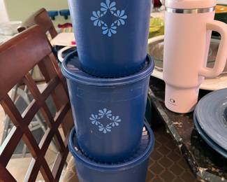 VINTAGE TUPPERWARE CANNISTERS