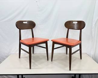 Mid Century Wood Chairs