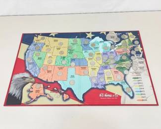 COMPLETE State Quarter Collection in Book