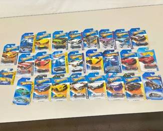 Lot of 26 NEW Mid 2000's Carded Hot Wheels