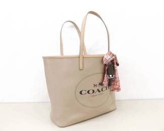 COACH Metro Horse and Carriage Tote Bag