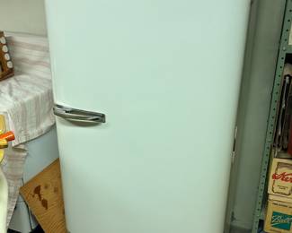 White Refrigerator, not green.