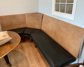 #3	banquette bench with cushion 83x59 seat height 19"	 $100.00 			