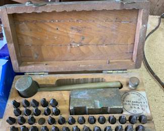 #228	William Feversham WWII Military dog stamping kit 	 $100.00 