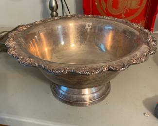 #119	Pierre Deux Silverplate Wine Bucket - 10x7x6	 $25.00 