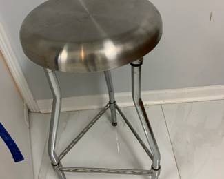 #54	Stainless Steel Stool - 14x27	 $45.00 