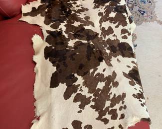 #193	cow hide  piece 43x21	 $30.00 