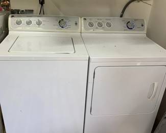 #194	GE washer and dryer 	 $200.00 