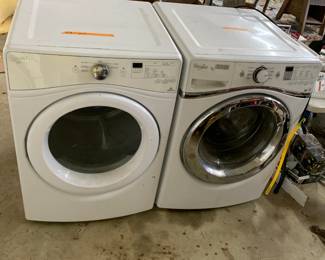 #207	Whirlpool front load washer dryer  Wfw8700 Wed75 	 $300.00 