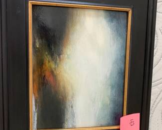 #182	Orginal oil  by  Donna J Wisener 11x14 signed on the back"Beautiful Mystery #11.	 $335.00 