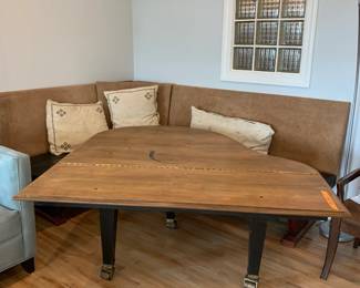 #2	Piana table made from a baby grand piana 57x58x28	 $200.00 