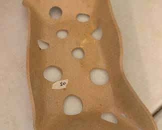 #117	Ceramic Platter - 17x9	 $20.00 