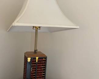 #20	abercus lamp with shade 28 tall	 $100.00 