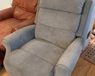#96	Blue Recliner - continuous Seat	 $65.00 