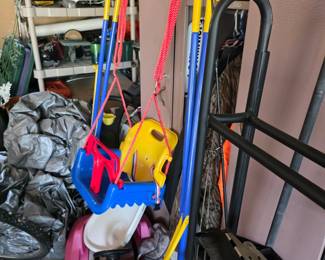 Infant to toddler swing