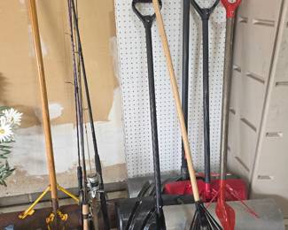 Shovels and rakes