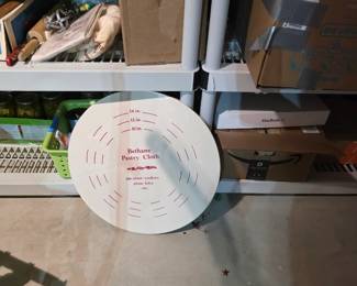 Bethany Housewares Pastry Board and Cloth set, featuring a 19-inch hardboard circle with a preshrunk cotton cover for rolling dough