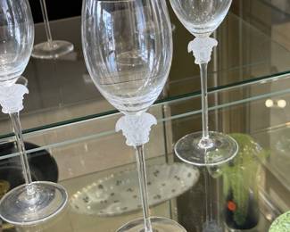 Versace Champagne Glasses
