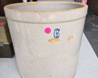6 gallon pickle crock