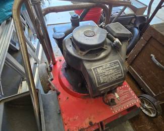 Lawn sweeper/mulcher