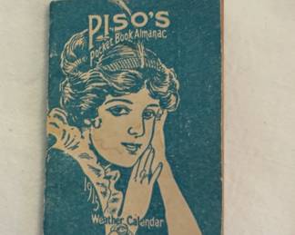Pisos Pocket Book Almanac with specific years
