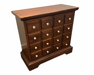 Vintage Apothecary Cabinet Chest of Drawers fourth image