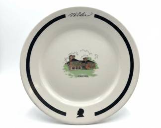 M. E. Lee Stratford Hall Plantation Mayer China Cup and Saucer Set
