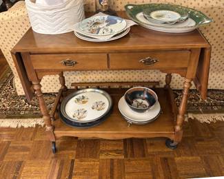Drop Leaf Serving Cart