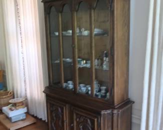 * china cabinet 49" wide by 89" tall $125.00