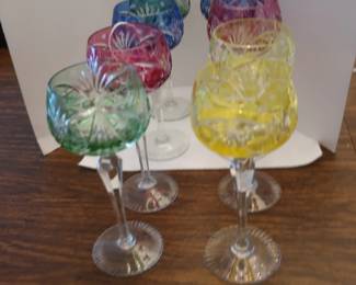 crystal stemware