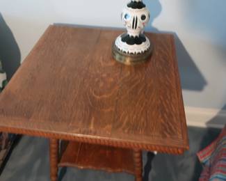 top of vintage table