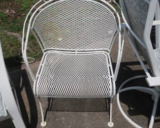 * one of two patio chairs ( part of pair)